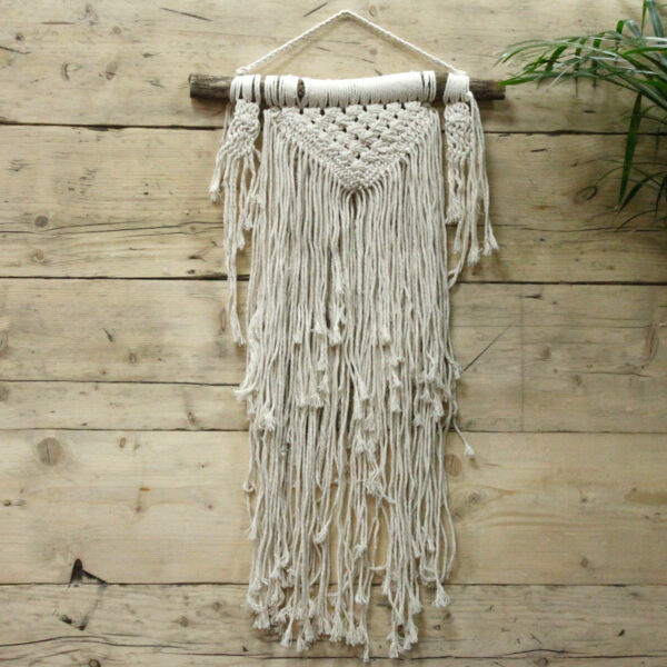 Tenture murale en macramé - Abondance naturelle- Vendu par 1 – Image 2
