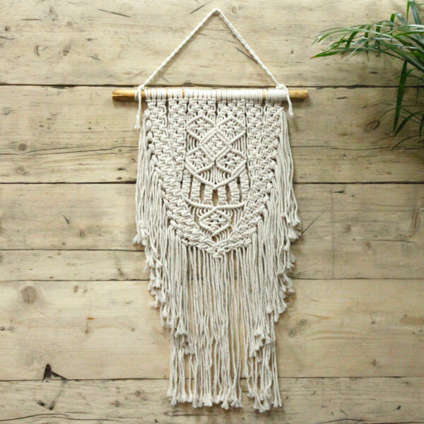 Tenture murale en macramé - Surabondance- Vendu par 1 – Image 2