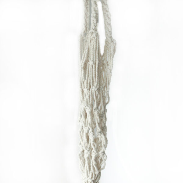 Support de pot en macramé - Grand support de pot - Extra Long- Vendu par 1 – Image 3