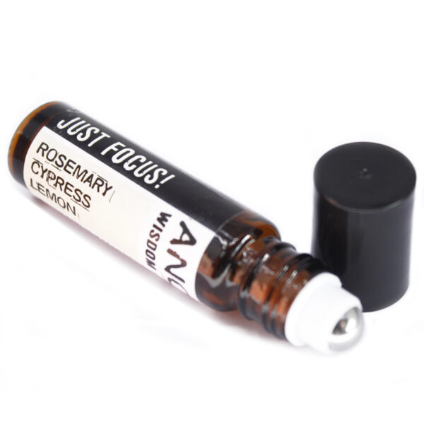 Mélange d'huiles essentielles à bille de 10 ml - Concentrez-vous simplement ! – Image 2