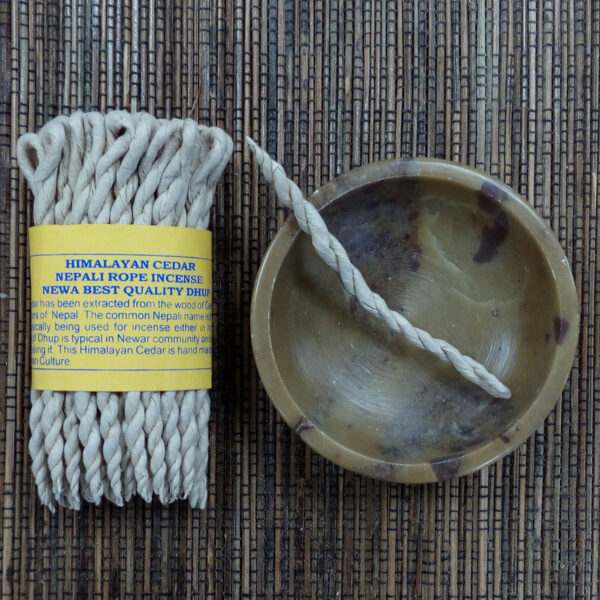 Corde d'encens Pure Herbes - Cèdre- Vendu par 1 – Image 2