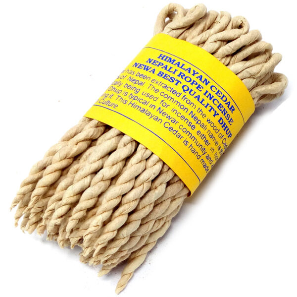 Corde d'encens Pure Herbes - Cèdre- Vendu par 1