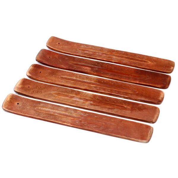 Cendrier en bois de manguier sculpté 10"- Vendu par 1 – Image 4