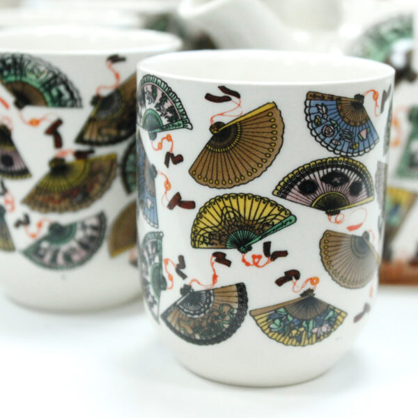 Ensemble de théière à base de plantes - Fans de Chine- Vendu par 1 – Image 2