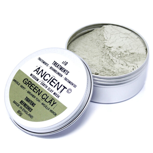 Masque Visage Argile Verte 100g- Vendu par 1