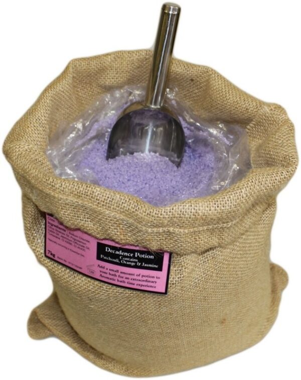 Potion de décadence. sac de 7 kg en toile de jute- Vendu par 1