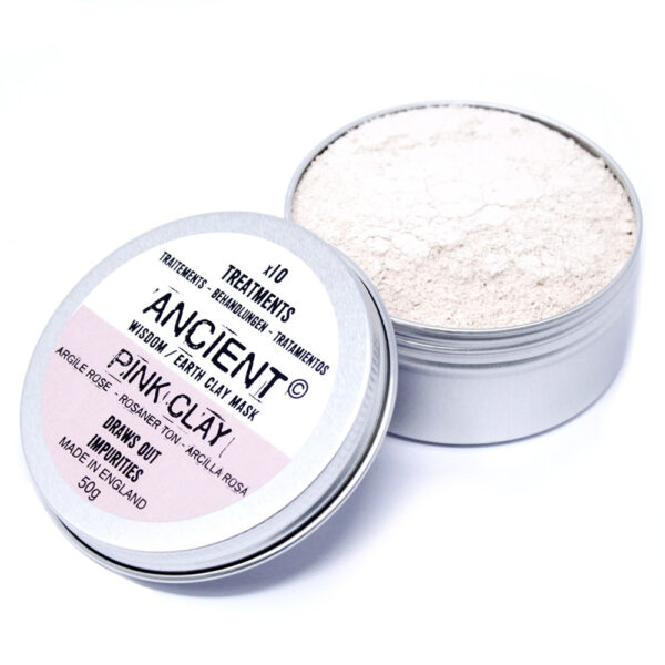 Masque Visage Argile Rose 75g- Vendu par 1
