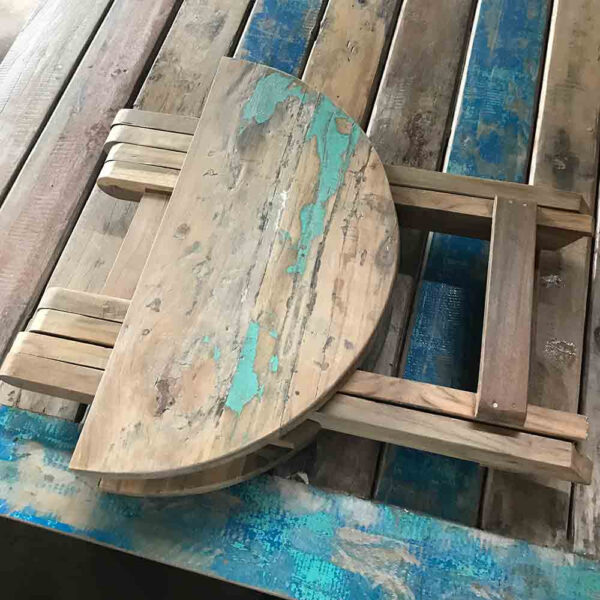 Table Basse Pliante Ronde - 50x50cm- Vendu par 1 – Image 3
