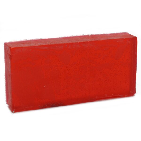 Ylang & Orange - Rouge - Tranche de Savon aux HE 100g environ- Vendu par 1