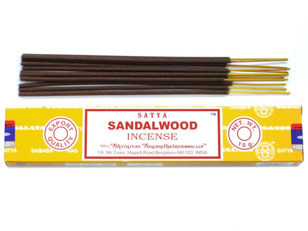 Encens Satya 15g - Bois de Santal- Vendu par 1