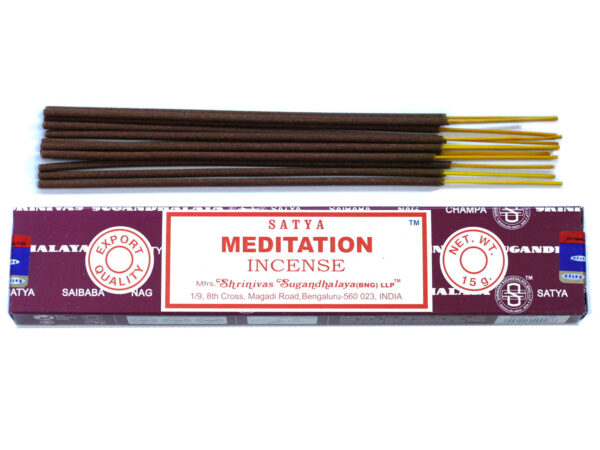 Encens Satya 15g - Méditation- Vendu par 1