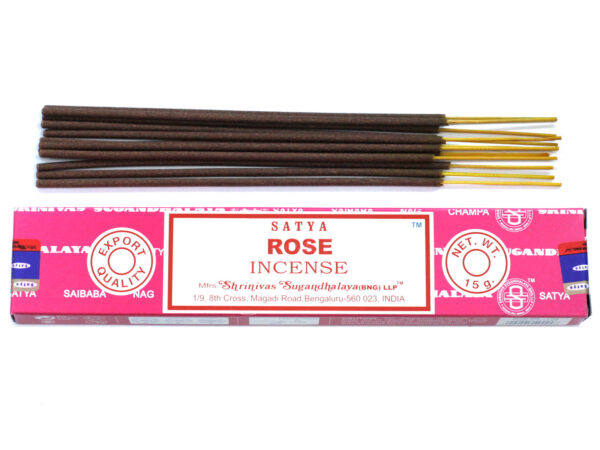 Encens Satya 15g - Rose- Vendu par 1