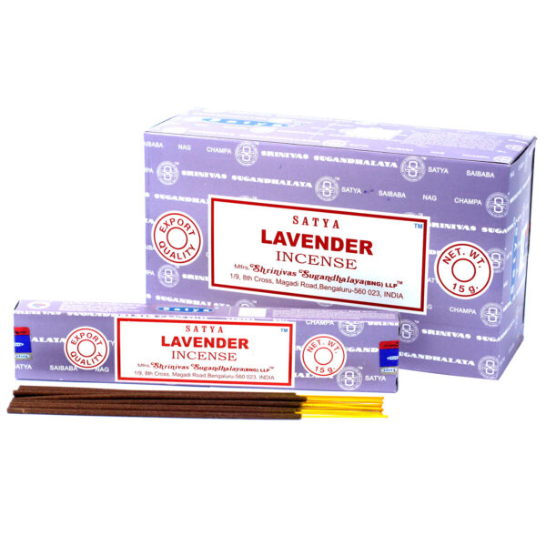 Encens Satya 15g - Lavande- Vendu par 1 – Image 2