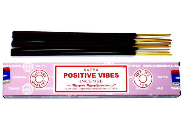 Encens Satya 15g - Vibrations Positives- Vendu par 1