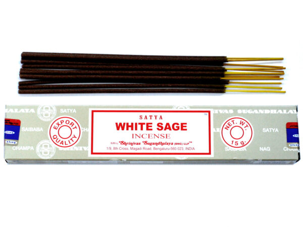 Encens Satya 15g - Sauge Blanche- Vendu par 1
