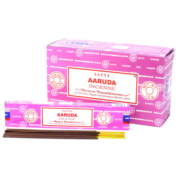 Encens Satya 15g - Aaruda- Vendu par 1 – Image 2