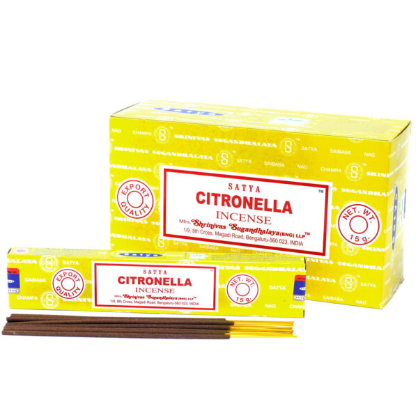 Encens Satya 15g - Citronnelle- Vendu par 1 – Image 2