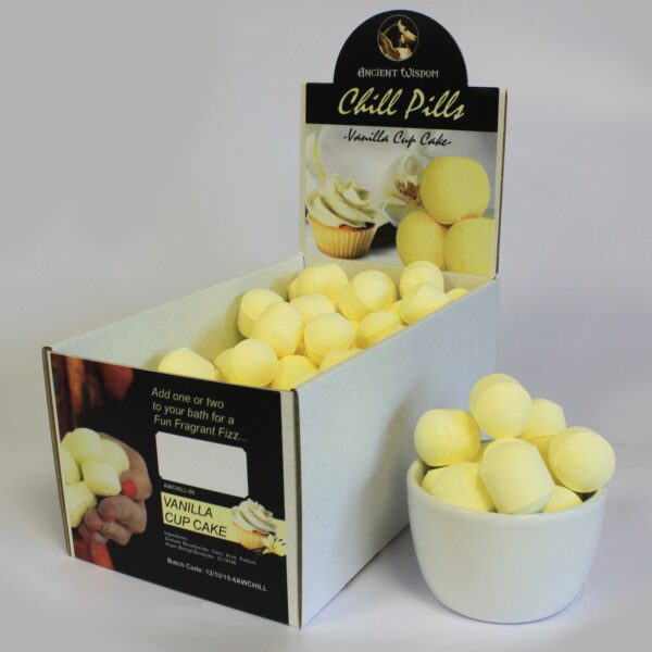 Boîte de 1,3 kg de Chill Pills - Cup Cake à la vanille- Vendu par 1 – Image 2