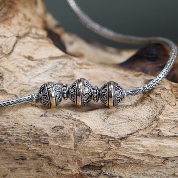 Collier Argent & Or -Tri- Vendu par 1 – Image 3