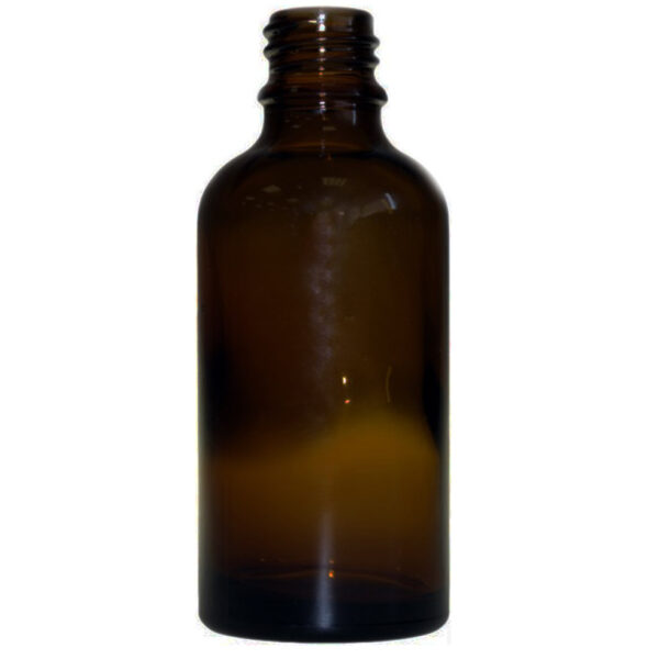 Bouteilles ambrées de 100 ml- Vendu par 1