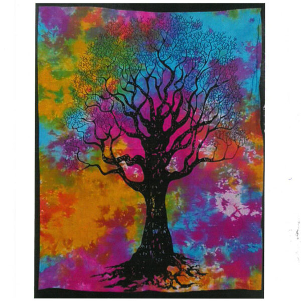 Art mural en coton - Arbre de force- Vendu par 1