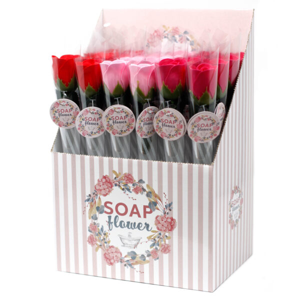 Fleur de Savon Prête à Vendre - Petite Rose- Vendu par 1 – Image 2