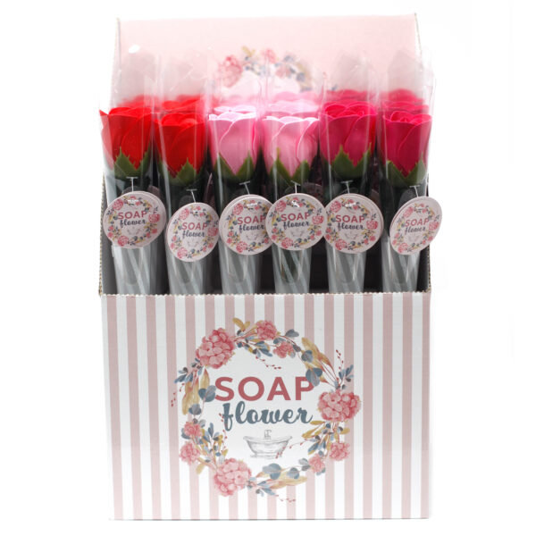 Fleur de Savon Prête à Vendre - Petite Rose- Vendu par 1 – Image 3