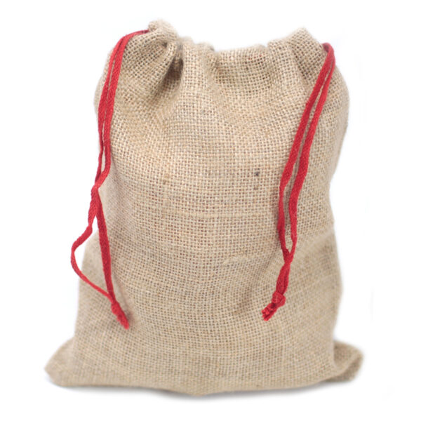 Petit sac en jute - 180x220mm- Vendu par 1