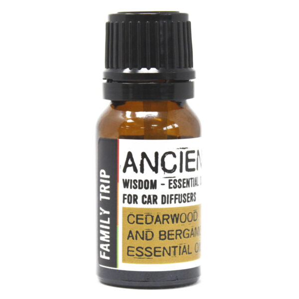 Mélange de voiture d'aromathérapie 10 ml - Voyage en famille- Vendu par 1