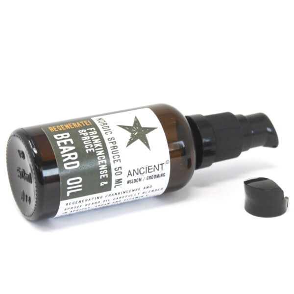 Huile à barbe 50 ml - Épicéa nordique - Régénérez !- Vendu par 1 – Image 2