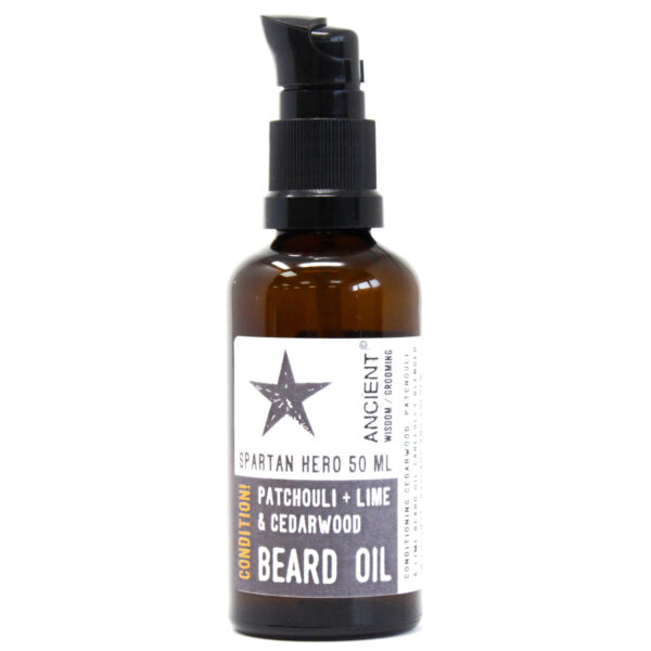 Huile à barbe 50 ml - Spartan Hero - État !- Vendu par 1