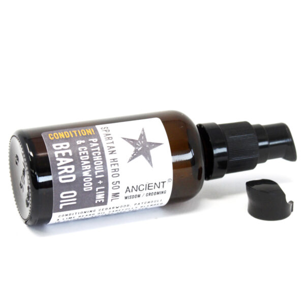 Huile à barbe 50 ml - Spartan Hero - État !- Vendu par 1 – Image 2