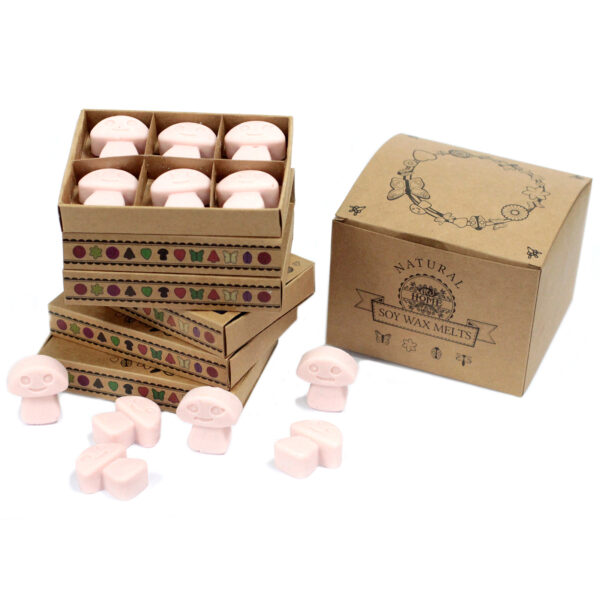 Coffret cadeau de 6 cires à fondues - Bois de santal foncé- Vendu par 1 – Image 4