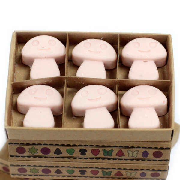 Coffret cadeau de 6 cires à fondues - Bois de santal foncé- Vendu par 1 – Image 2
