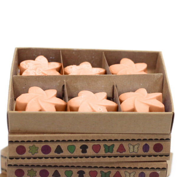 Coffret cadeau de 6 cires fondues - Tubéreuse- Vendu par 1 – Image 3