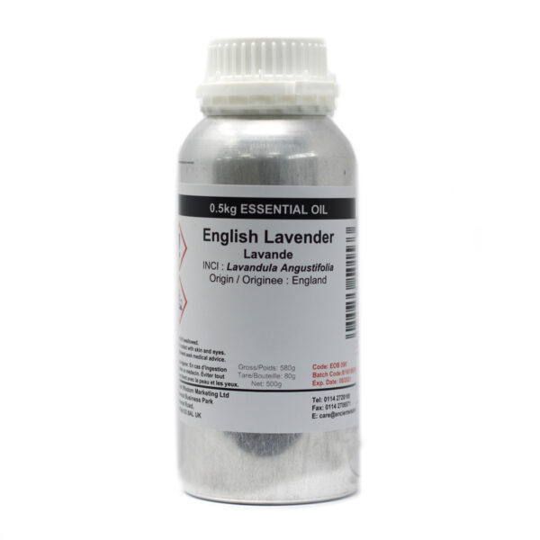 Huile Essentielle de Lavande Anglaise 0.5kg- Vendu par 1