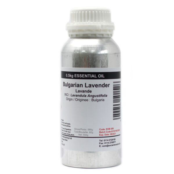 Huile Essentielle de Lavande Bulgare 0,5kg- Vendu par 1