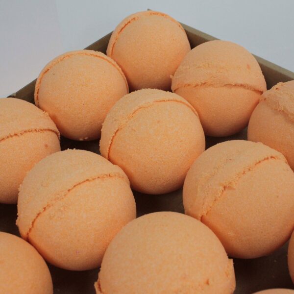 Bombe de bain mandarine et pamplemousse- Vendu par 16 – Image 2
