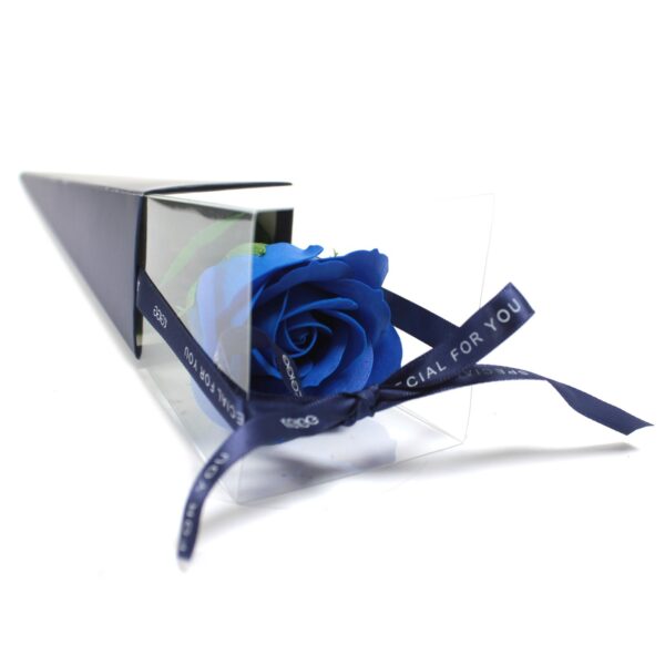 Rose simple - Rose bleue- Vendu par 1
