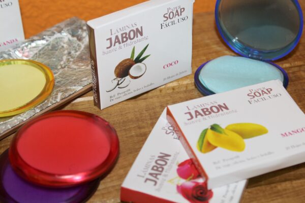Savons en Papier - Fraise- Vendu par 1 – Image 3
