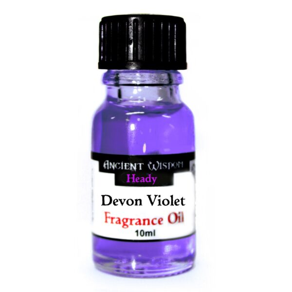Huile parfumée violette du Devon. 10 ml- Vendu par 1