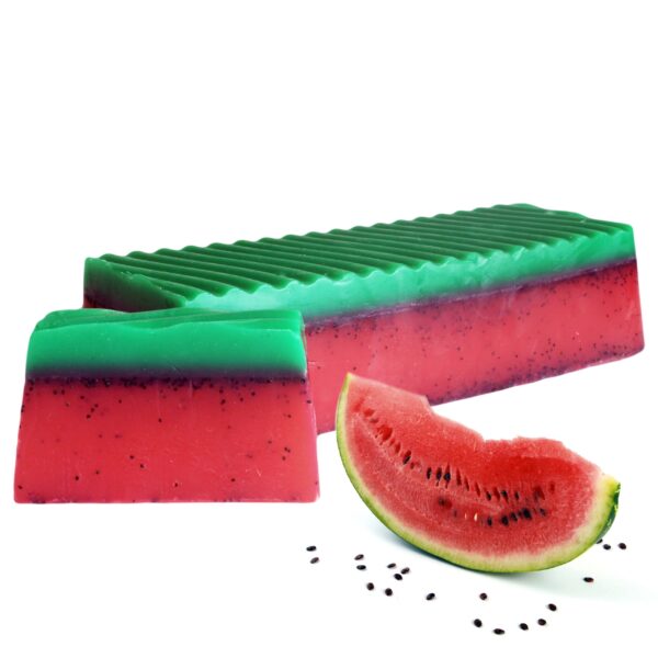 Tranche de savon Paradis Tropical - Pastèque- Vendu par 1 – Image 2