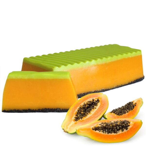 Tranche de savon Paradis Tropical - Papaye- Vendu par 1 – Image 2