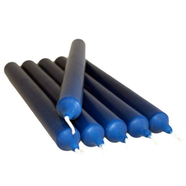 Bougies de dîner bleu marine en vrac (100)- Vendu par 5
