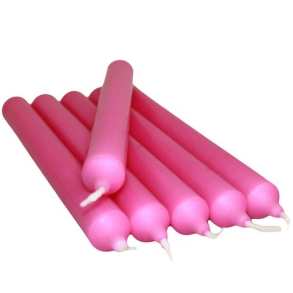 Bougies de dîner fuchsia en vrac (100)- Vendu par 5