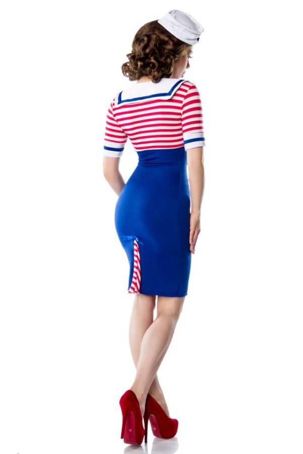 Robe Marine - bleu/rouge/blanc - S-Belsira – Image 3