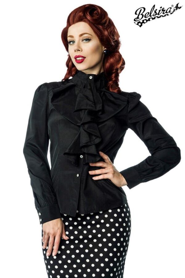 Blouse Quilling - noir - XS-Belsira