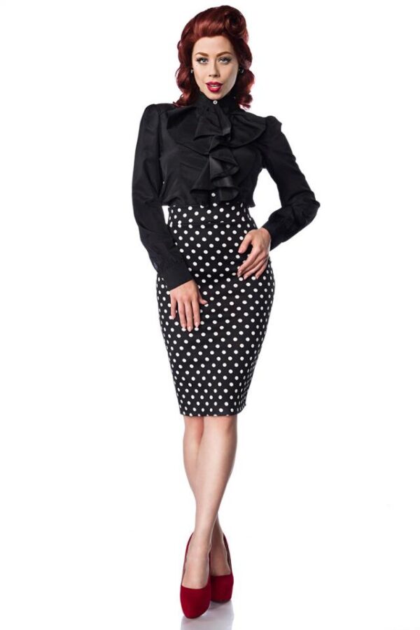 Blouse Quilling - noir - XS-Belsira – Image 3