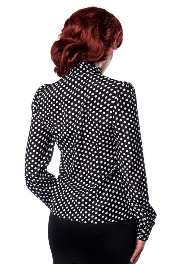 Blouse quilling - noir/blanc - XS-Belsira – Image 4