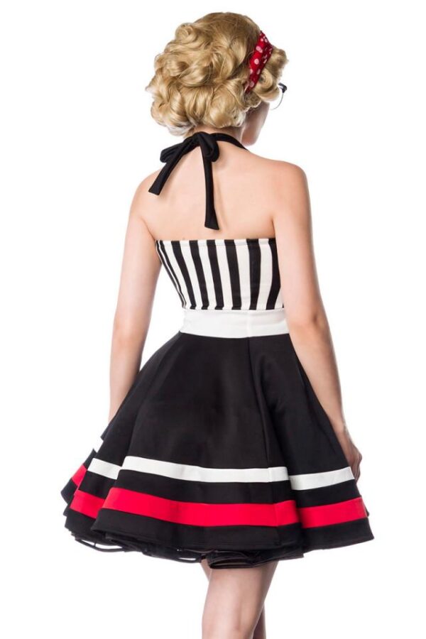 Robe tour de cou - noir/blanc - 2XL-Belsira – Image 3